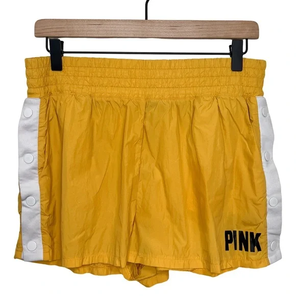 VS Pink Yellow Athletic Shorts - Picture 1 of 4